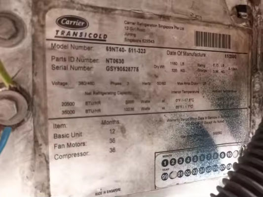 Transformador portador 69NT40-511-323 Accesorios de segunda mano Partes de refrigeración