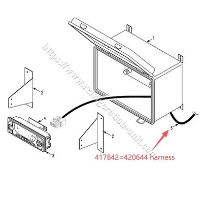 420644/42-0644 417842/41-8742 THERMO KING T-series T-600M T-800M T-1000M T-680Pro T-880Pro T-1080Pro MAZO DE CABLES - Controlador HMI
