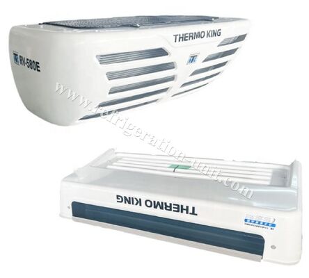 RV580E reemplaza la unidad de refrigeración de accionamiento directo para vehículos C450 THERMO KING con compresor TK16 con 2 ventiladores 24V