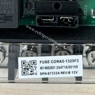 673324 THERMO KING RELAY Y PLACA DE CIRCUITO IMPRESO CON FUSIBLES 12VDC RV680II / RV780II / SV600Li/T-880E 4E14982G01