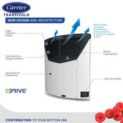 Sistema de refrigeración de la unidad de refrigeración del vehículo HE 19 Vector Trailer Equipo Reefer