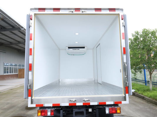 QINGLING ISUZU KV100 100P Camión Refrigerado para Transporte de Alimentos, Carne y Pescado NKR Congelador 5 Toneladas THERMO KING RV380 Refrigeración