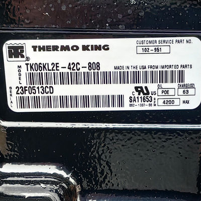 Termo King Piezas 1020951 Compresor Scroll 6hp con sensor de temperatura Ut800/Ut1200 para refrigerador de camión