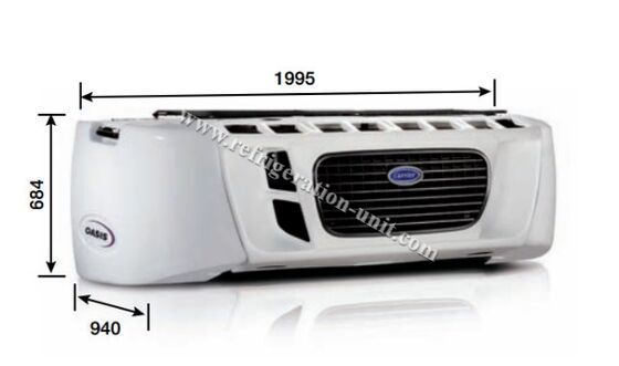 Unidad de refrigeración Carrier transicold oasis 350 disponible para camión frigorífico de 8-9 metros en temperatura ambiente de 40-50 grados a buen precio