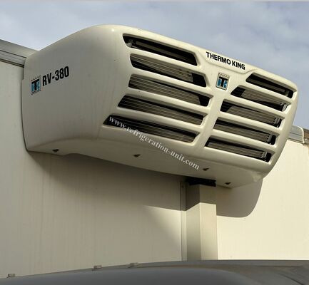 Chasis de camión de marca japonesa Isuzu 100p con 4,1 metros de longitud caja refrigerada con unidades de refrigeración THERMO KING RV380V 4X2 Mini 3tons 2 Ton Freezer Camión refrigerado