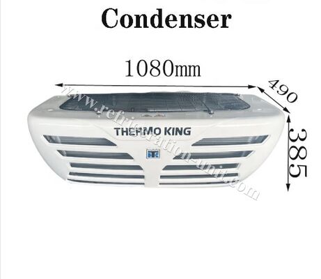 RV580E reemplaza la unidad de refrigeración de accionamiento directo para vehículos C450 THERMO KING con compresor TK16 con 2 ventiladores 24V