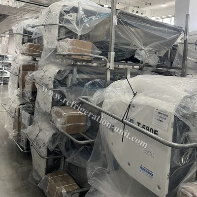 La unidad de refrigeración T-580E 50 de THERMO KING, sólo para refrigeración fresca utiliza el compresor TK16 motor TK374