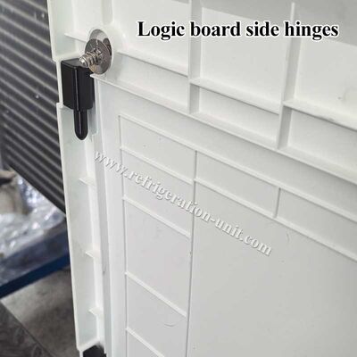 placa lógica lado caja de control bisagras lado unidad de refrigeración THERMO KING serie T T-600M/R 800M/R 1000M/R 680Pro 880Pro T-1080Pro