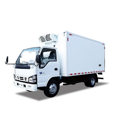 QINGLING ISUZU KV100 100P Camión Refrigerado para Transporte de Alimentos, Carne y Pescado NKR Congelador 5 Toneladas THERMO KING RV380 Refrigeración