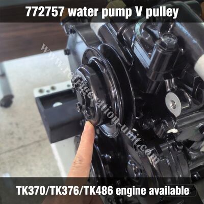 772757 THERMO KING motor modelo TK370/TK376/TK486 bomba de agua V polea piezas de repuesto