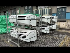 El proceso de carga de las unidades usadas THERMO KING MD200 y MD300 en el contenedor